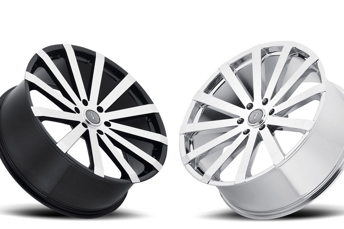 Introduce Velocity VW12 Black & Chrome Wheels