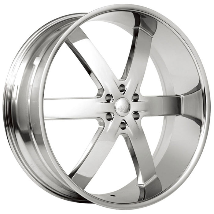 22" U2 55 Chrome Wheels