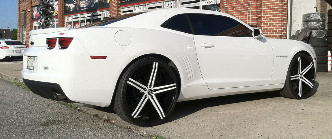 20" Versante ve228 Wheels Black Machine