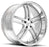 20" XIX x15 Wheels Silver Machined with Stainless Steel Lip