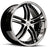 24" XIX x15 Wheels Gloss Black Machined with Stainless Steel Lip